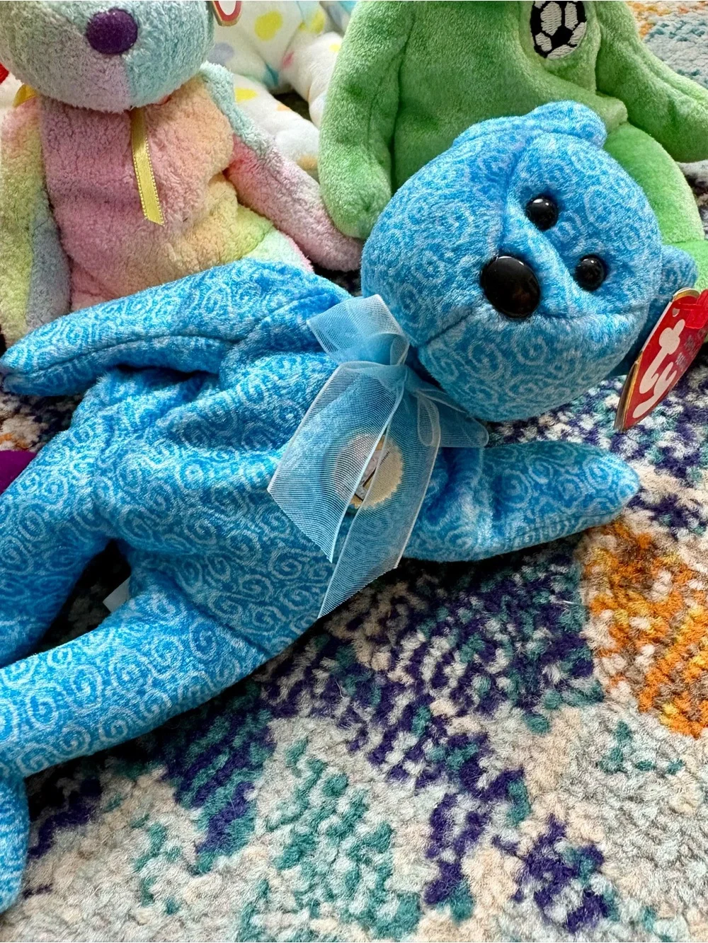 VTG Set of 6 ty Beanie Baby Bears